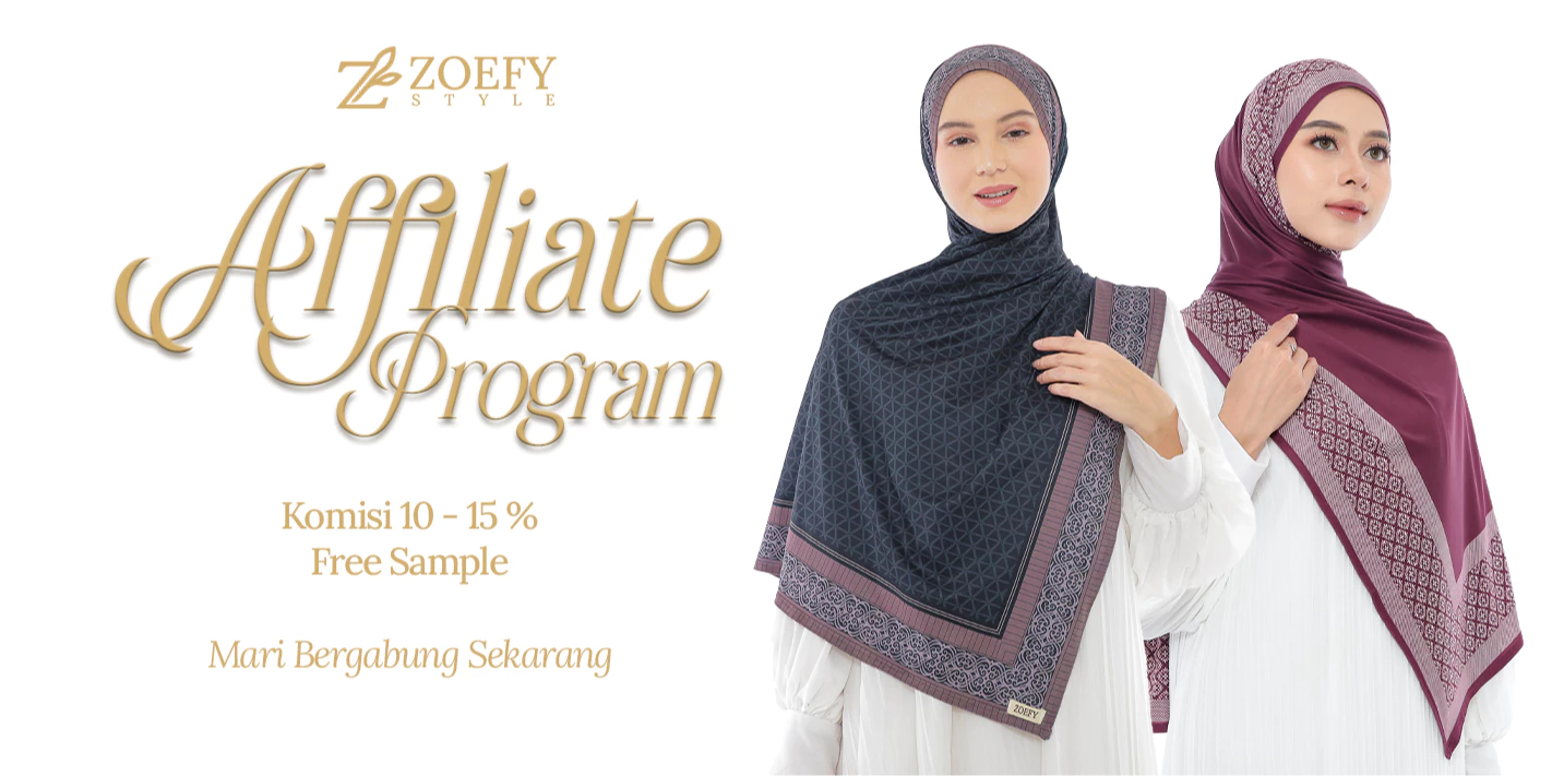 Zoefy Affiliate Program — komisi 10 sampai 15 persen, free sample, mari bergabung sekarang