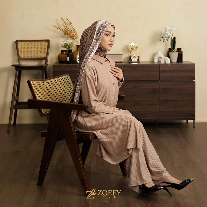 Koleksi gamis Zoefy